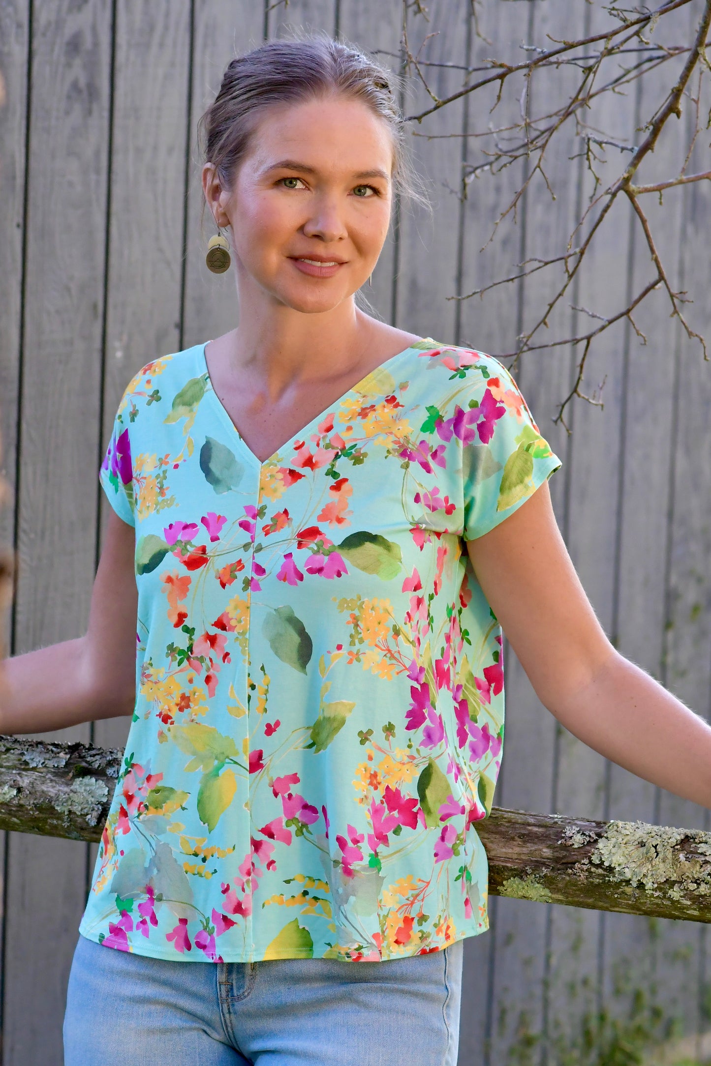Bella Tee Cap Sleeve